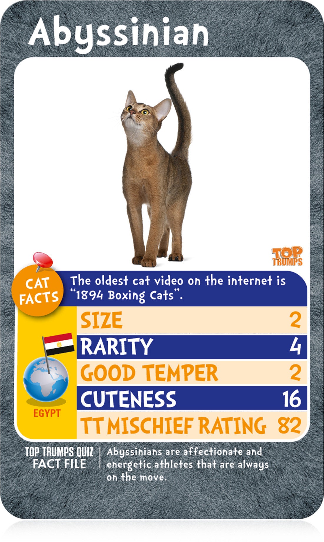 Cats Top Trumps
