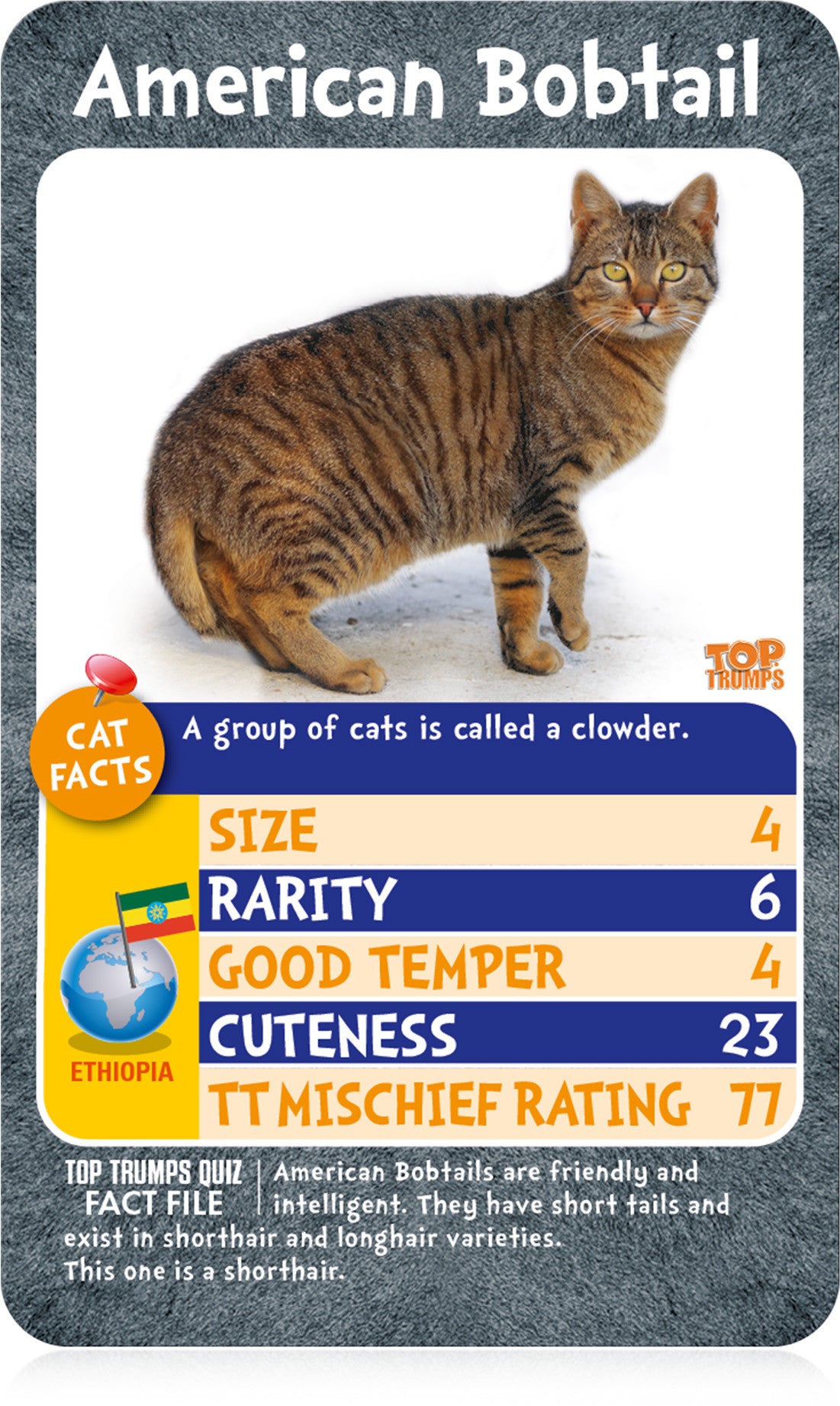 Cats Top Trumps