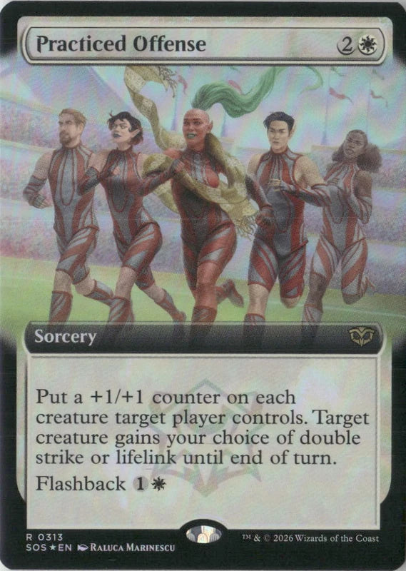 Scan Image | Practiced Offense (Extended Art) - Secrets of Strixhaven | [8FD1E3B0]