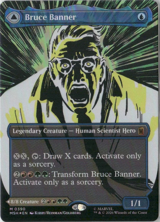 Scan Image | Bruce Banner (Borderless) (0390) - Marvel Super Heroes | [CED00E72]