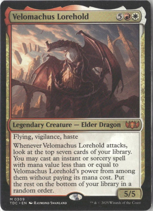 Velomachus Lorehold - Commander: Tarkir: Dragonstorm
