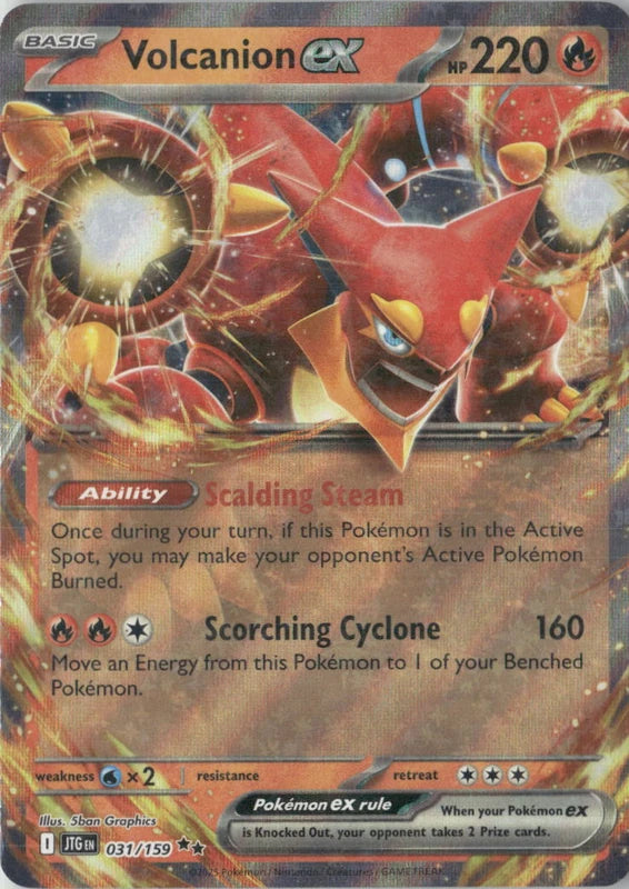 Volcanion ex - 031/159 - SV09: Journey Together