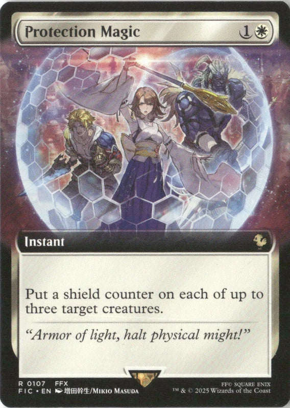 Protection Magic (Extended Art) - Commander: FINAL FANTASY