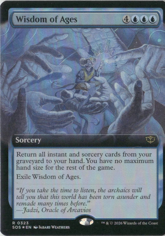 Scan Image | Wisdom of Ages (Extended Art) - Secrets of Strixhaven | [CFBE4220]
