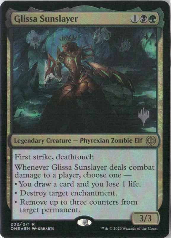 Scan Image | Glissa Sunslayer - Promo Pack: Phyrexia: All Will Be One | [F1DC29D9]
