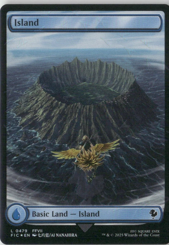 Scan Image | Island (Chocobo Track Foil) - Commander: FINAL FANTASY | [44D02692]