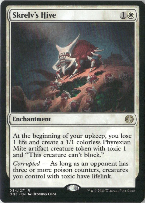 Scan Image | Skrelv's Hive - Phyrexia: All Will Be One | [734EE825]