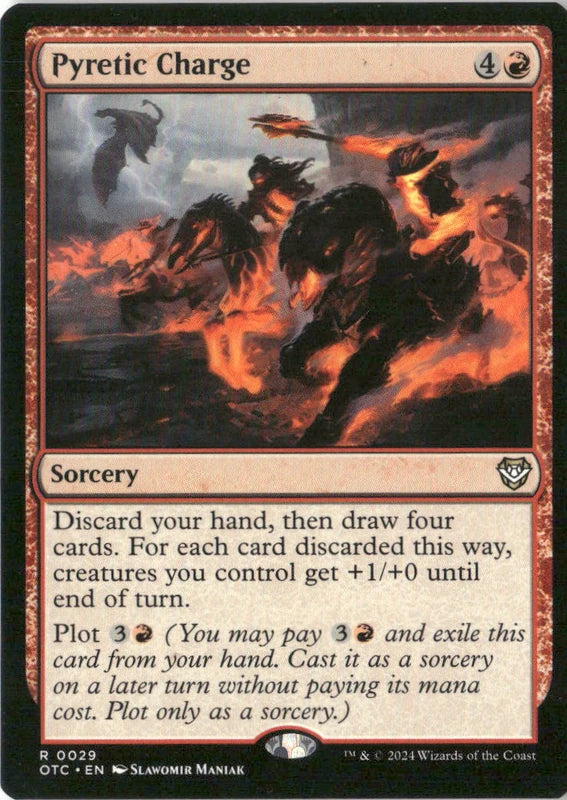 Pyretic Charge - Commander: Outlaws of Thunder Junction