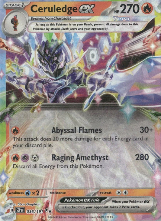 Ceruledge ex - SV08: Surging Sparks