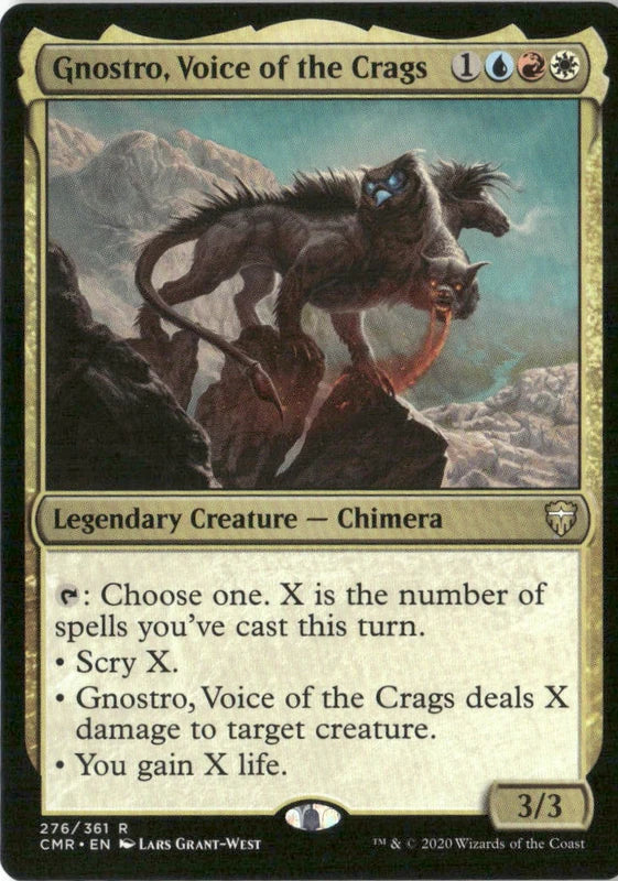 Gnostro, Voice of the Crags - Commander Legends
