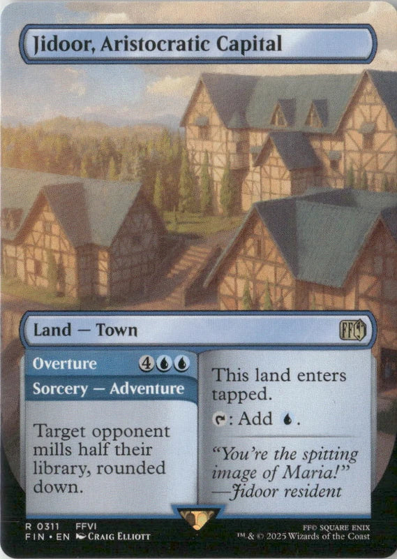 Scan Image | Jidoor, Aristocratic Capital (Borderless) - FINAL FANTASY | [F7D77325]