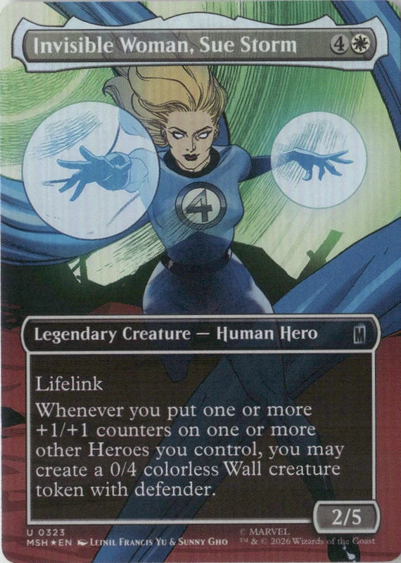 Scan Image | Invisible Woman, Sue Storm (Borderless) - Marvel Super Heroes | [07E98AAD]
