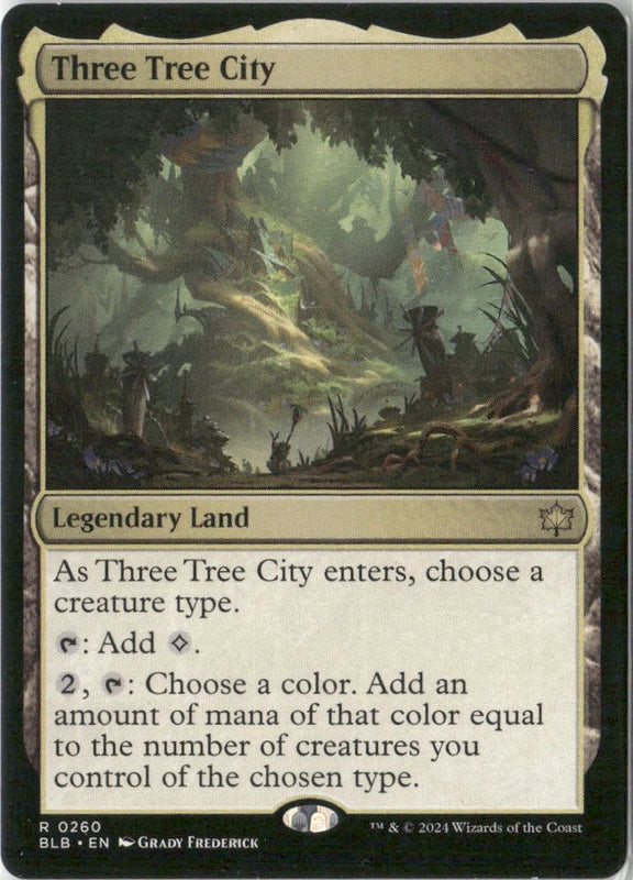 Scan Image | Three Tree City - Bloomburrow | [D5839533]
