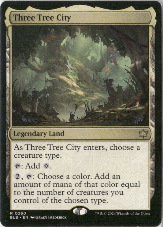 Scan Image | Three Tree City - Bloomburrow | [D5839533]