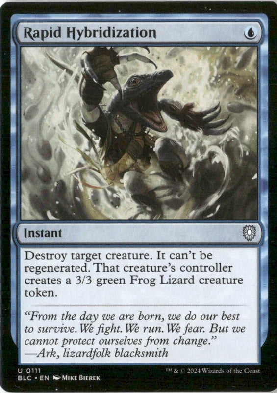Rapid Hybridization - Commander: Bloomburrow