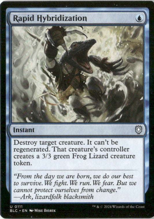 Rapid Hybridization - Commander: Bloomburrow