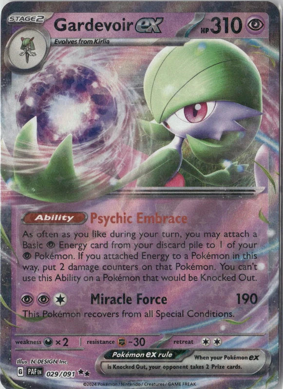 Gardevoir ex - 029/091 - SV: Paldean Fates