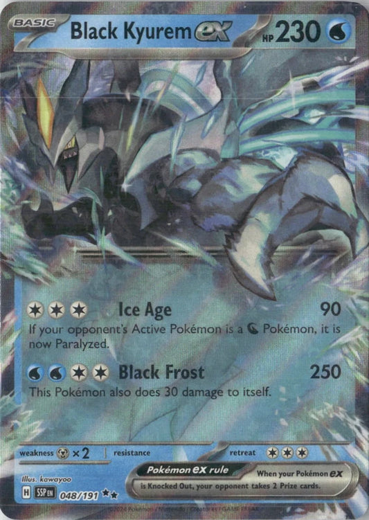 Black Kyurem ex - 048/191 - SV08: Surging Sparks