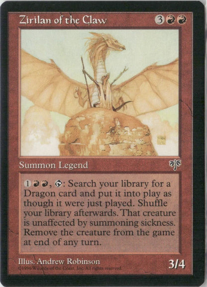 Scan Image | Zirilan of the Claw - Mirage | [4FD0E410]