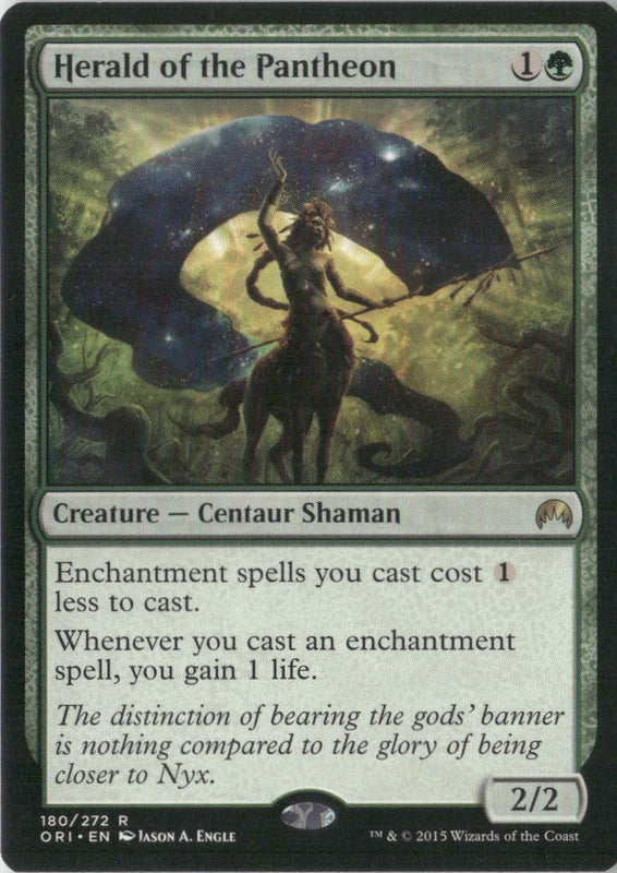Scan Image | Herald of the Pantheon - Magic Origins | [65DC3742]