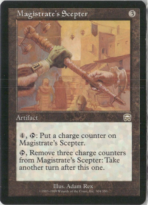 Scan Image | Magistrate's Scepter - Mercadian Masques | [F6B1BA92]
