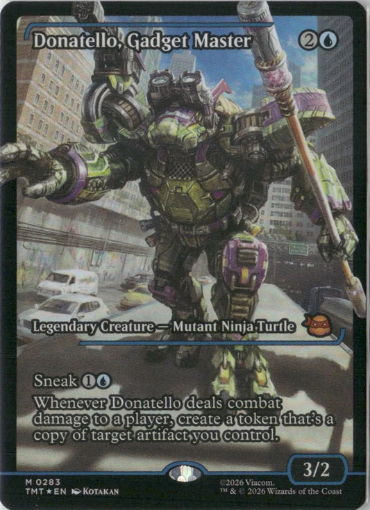 Scan Image | Donatello, Gadget Master (Showcase) - Teenage Mutant Ninja Turtles | [AD081581]
