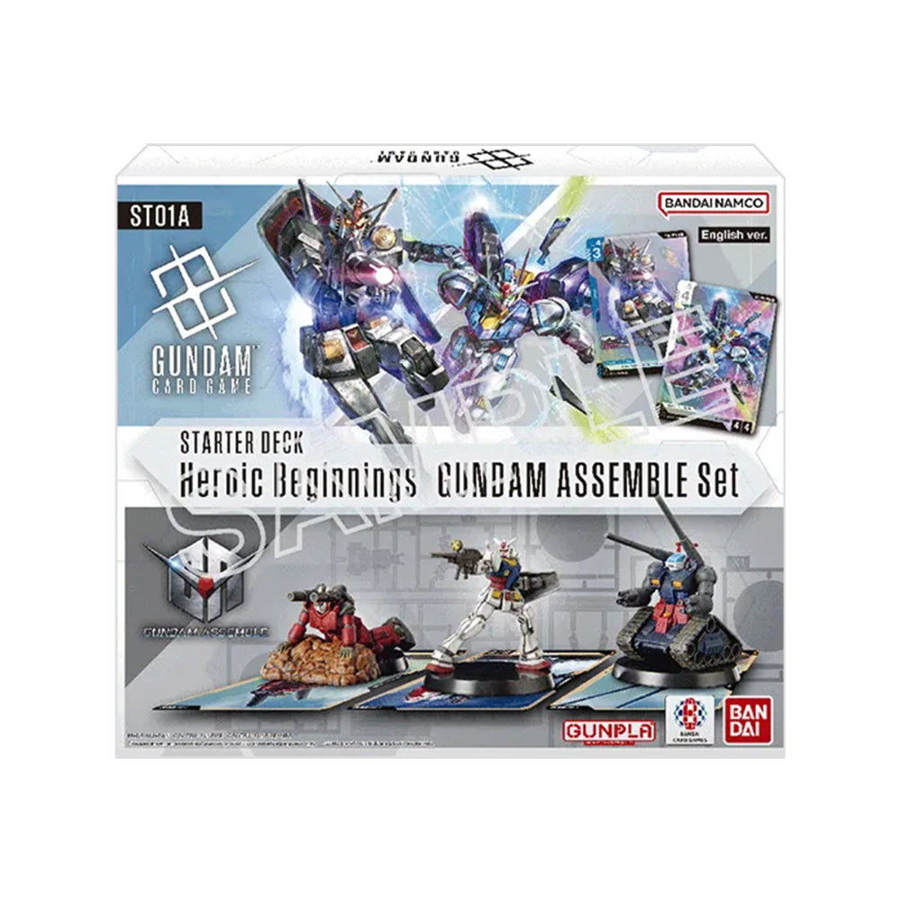 Gundam Card Game: Gundam Assemble Starter Set – Heroic Beginnings