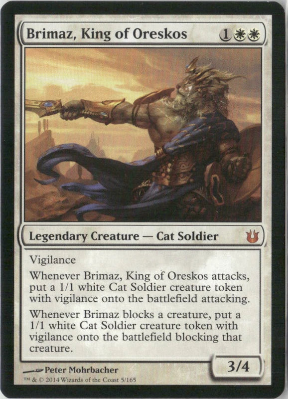 Scan Image | Brimaz, King of Oreskos - The List Reprints | [FE08ED8D]