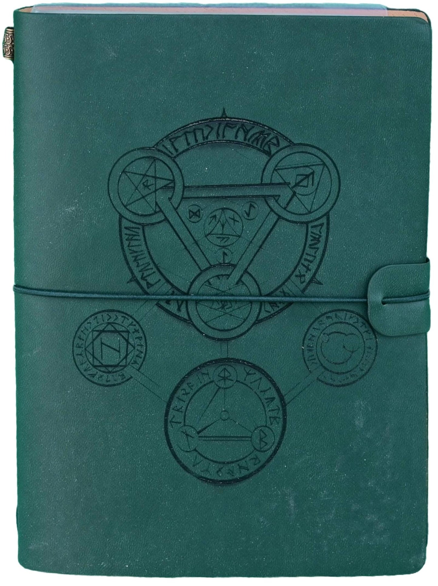 Character Journal (Green) - Arcane Symbol