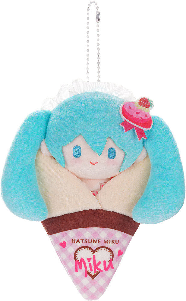 Character Vocal Series 01 Hatsune Miku Crepe Mascot Keychain B