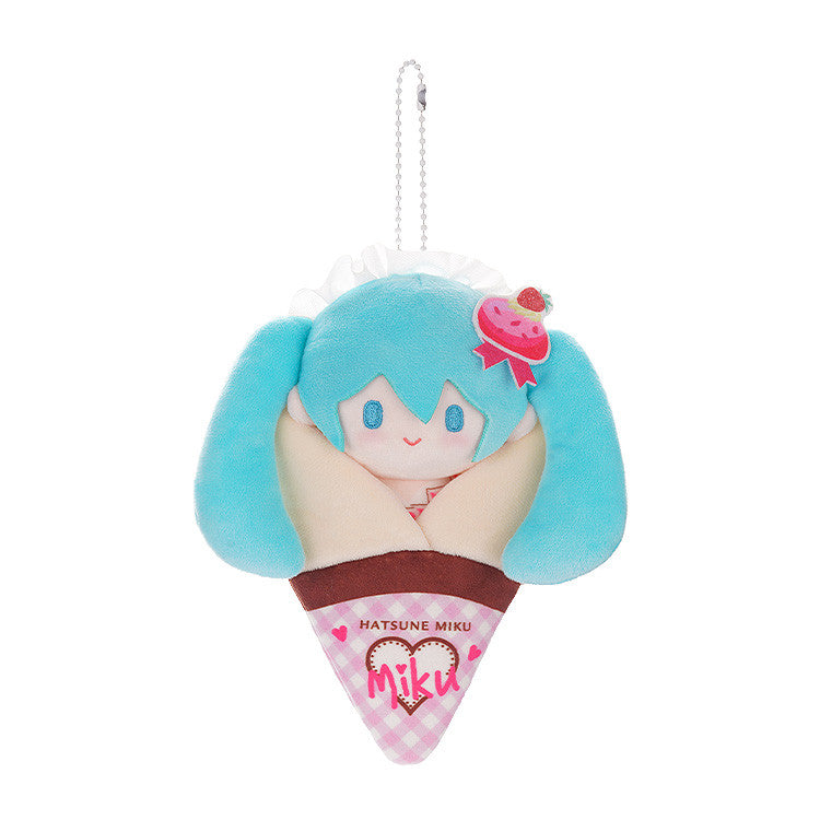 Character Vocal Series 01 Hatsune Miku Crepe Mascot Keychain B