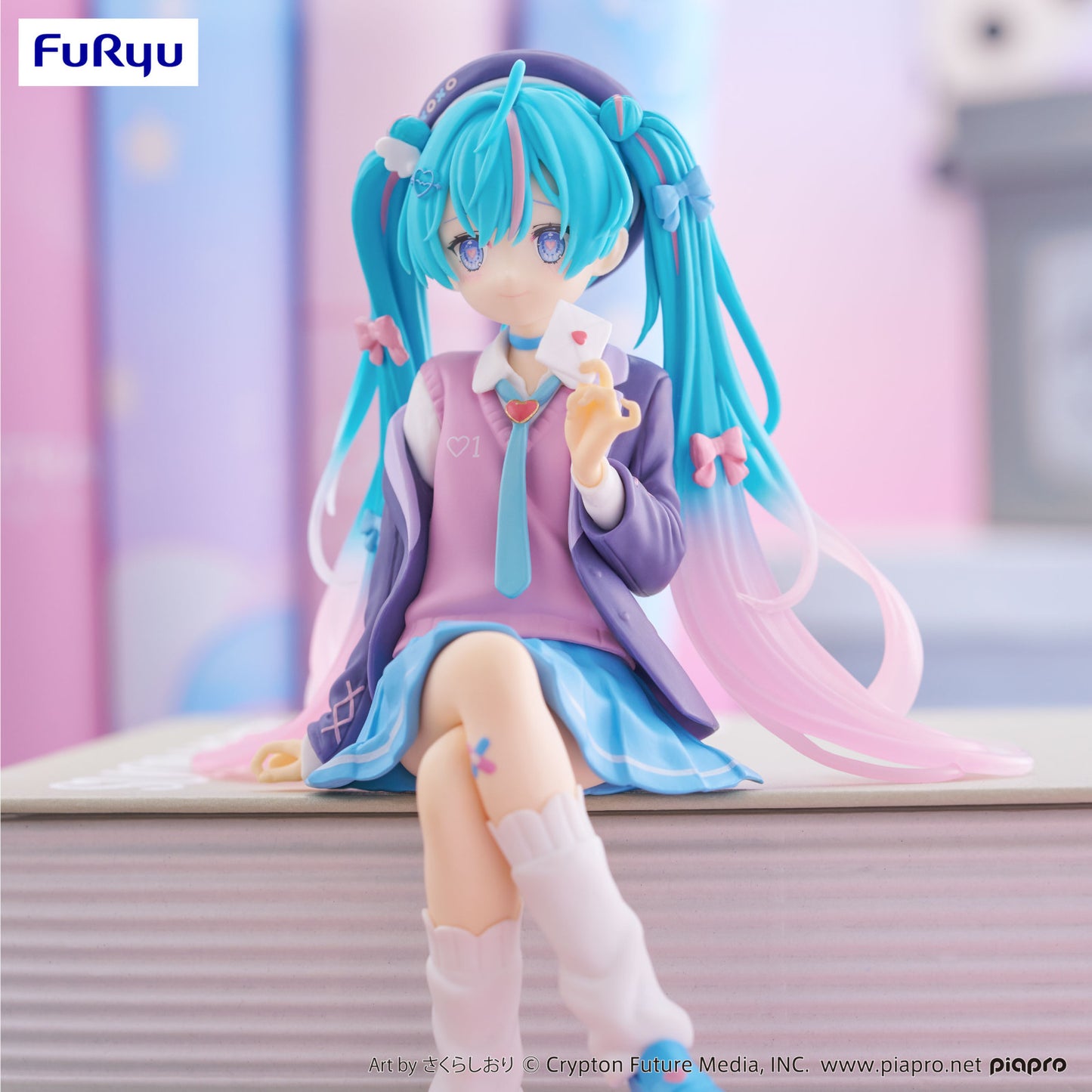 Character Vocal Series 01 Hatsune Miku Noodle Stopper Figure Love Blazer Navy Color Version