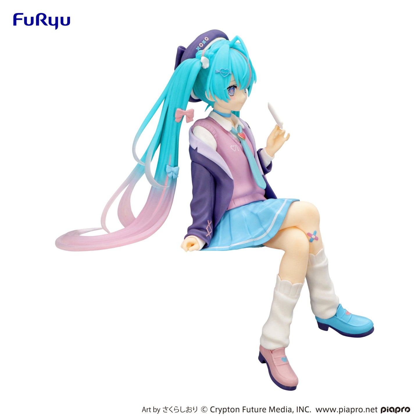 Character Vocal Series 01 Hatsune Miku Noodle Stopper Figure Love Blazer Navy Color Version