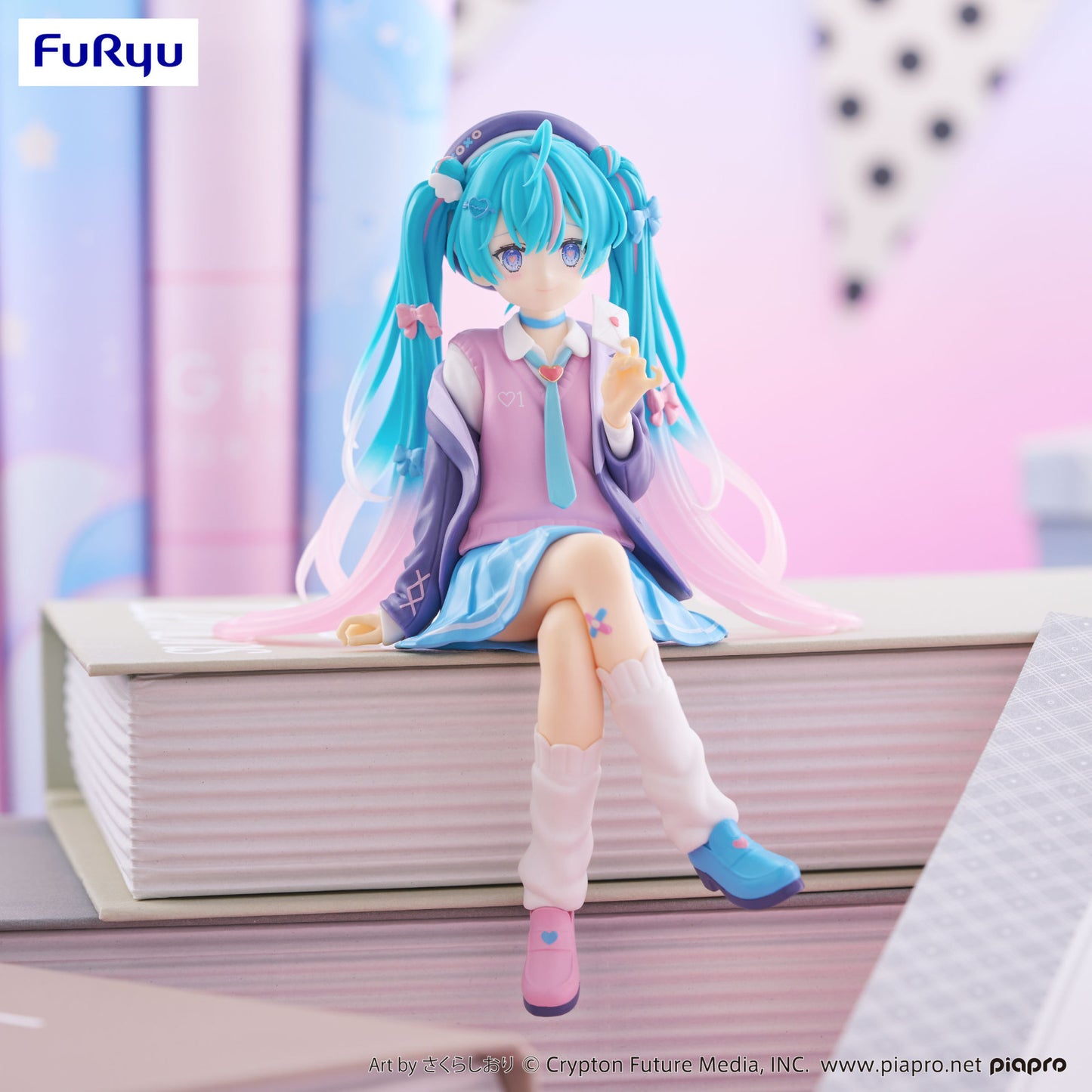 Character Vocal Series 01 Hatsune Miku Noodle Stopper Figure Love Blazer Navy Color Version