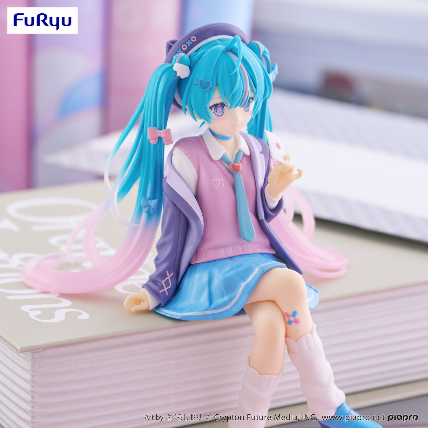 Character Vocal Series 01 Hatsune Miku Noodle Stopper Figure Love Blazer Navy Color Version