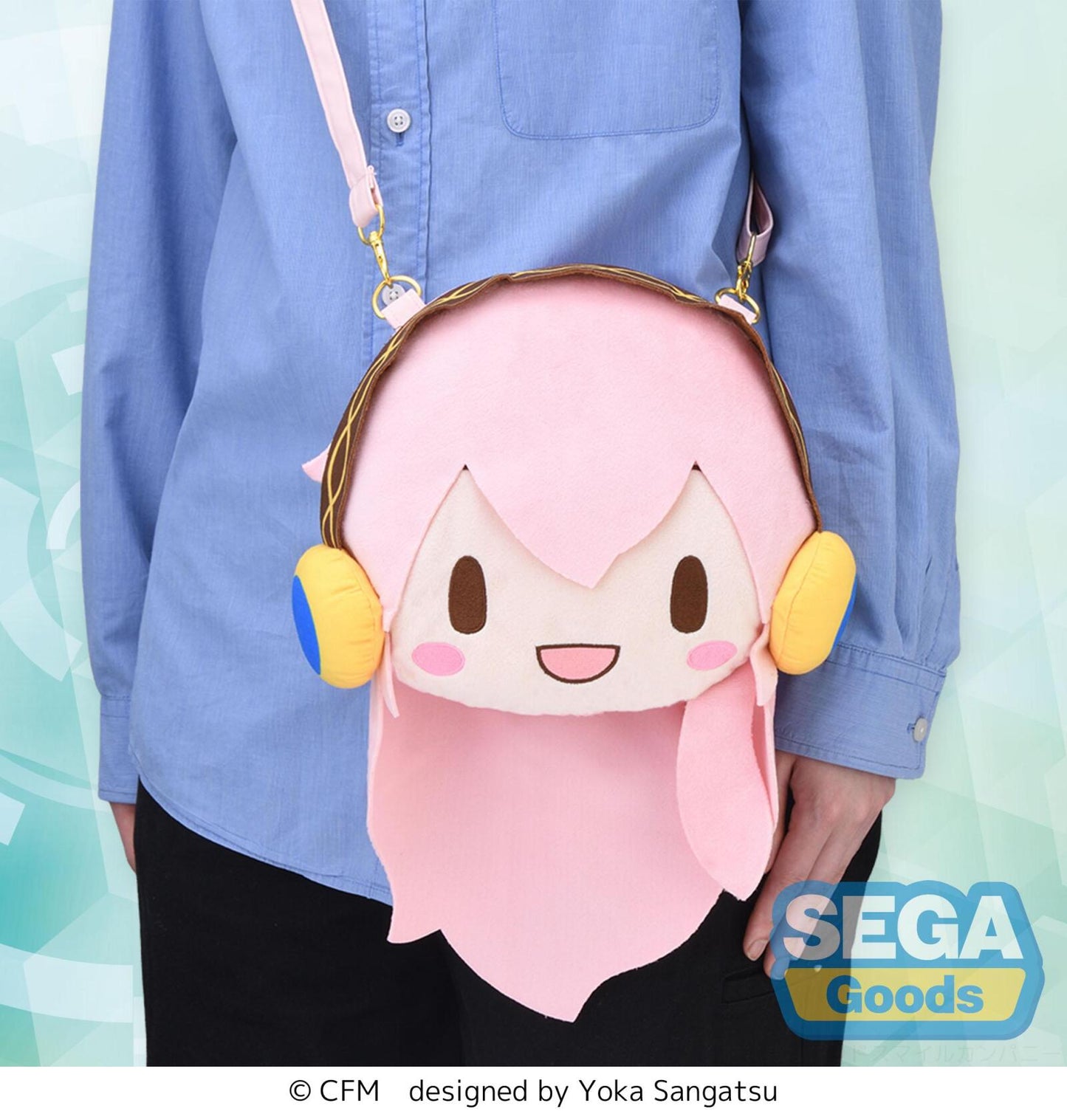 Character Vocal Series 03 - Megurine Luka Fuwa Petit Face Shoulder Bag (M)