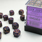 Chessex D6 Speckled 12mm d6 Hurricane Dice Block (36 dice)