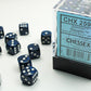 Chessex D6 Speckled 12mm d6 Stealth Dice Block (36 dice)