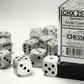 Chessex D6 Speckled 16mm d6 Arctic Camo Dice Block (12 dice)