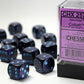 Chessex D6 Speckled 16mm d6 Cobalt Dice Block (12 dice)