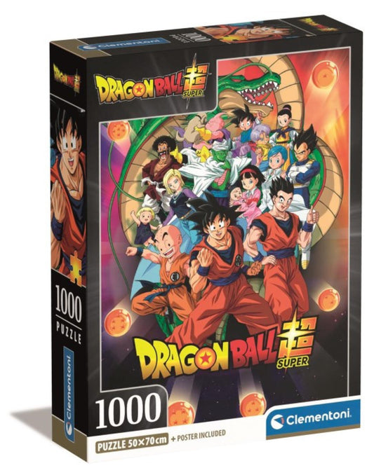 Clementoni Dragonball Z Puzzle 1000 pieces - Compact