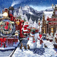 Clementoni Impossible Puzzle Train Station With Santa 500 Pieces