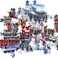 Clementoni Impossible Puzzle Train Station With Santa 500 Pieces