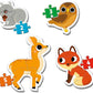 Clementoni My First Puzzles Forest Animals 4 Shaped Puzzles