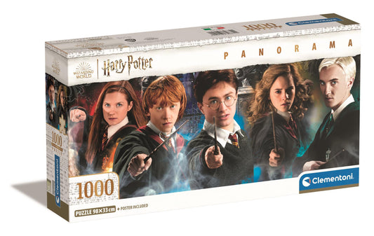 Clementoni Panorama Puzzle Harry Potter Wands Ready 1,000 Pieces