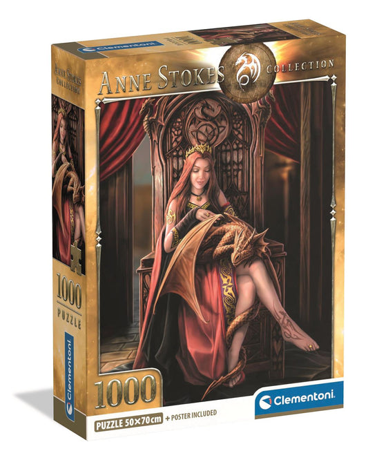 Clementoni Puzzle Anne Stokes Friends Forever 1,000 Pieces