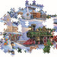 Clementoni Puzzle Christmas Train Poster Included 500 Pieces