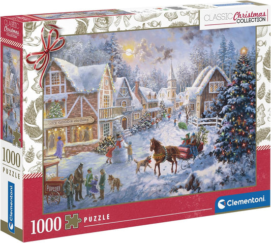 Clementoni Puzzle Getting Ready For Christmas 1,000 Pieces