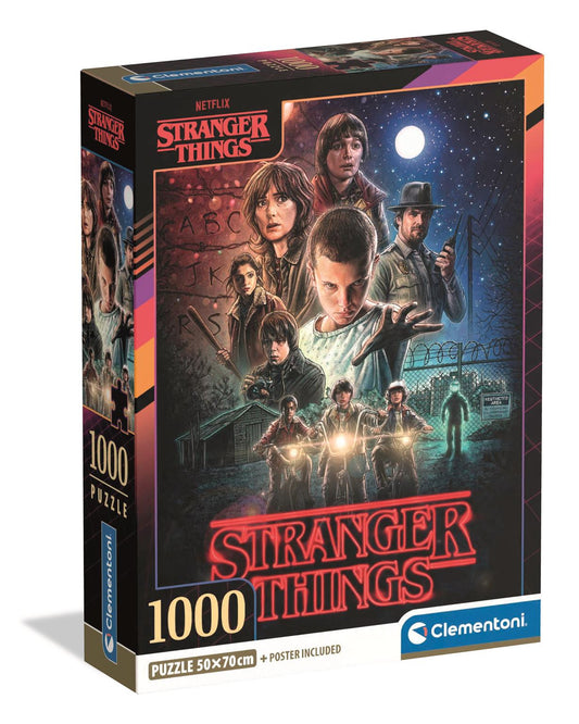 Clementoni Puzzle Stranger Things S1 1,000 Pieces