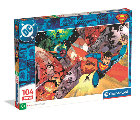 Clementoni Puzzle Superman Super 104 Pieces